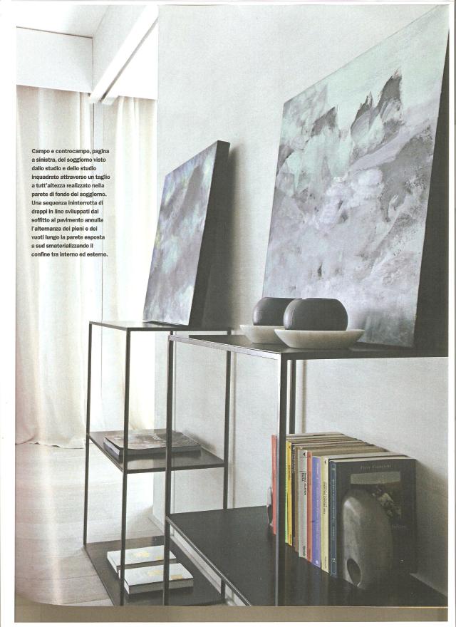 pubblicazione rivista ville e giardini marzo 2009